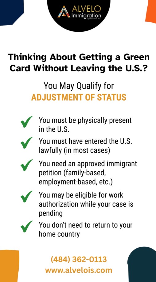 Thinking About Getting a Green Card Without Leaving the U.S.?
